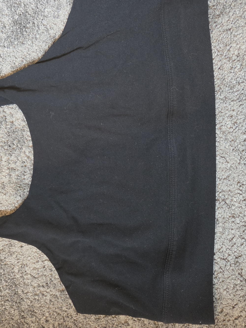 Nike Black Women's Cropped Sports Tank